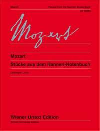 Notenbuch Fur Nannerl (Stucke